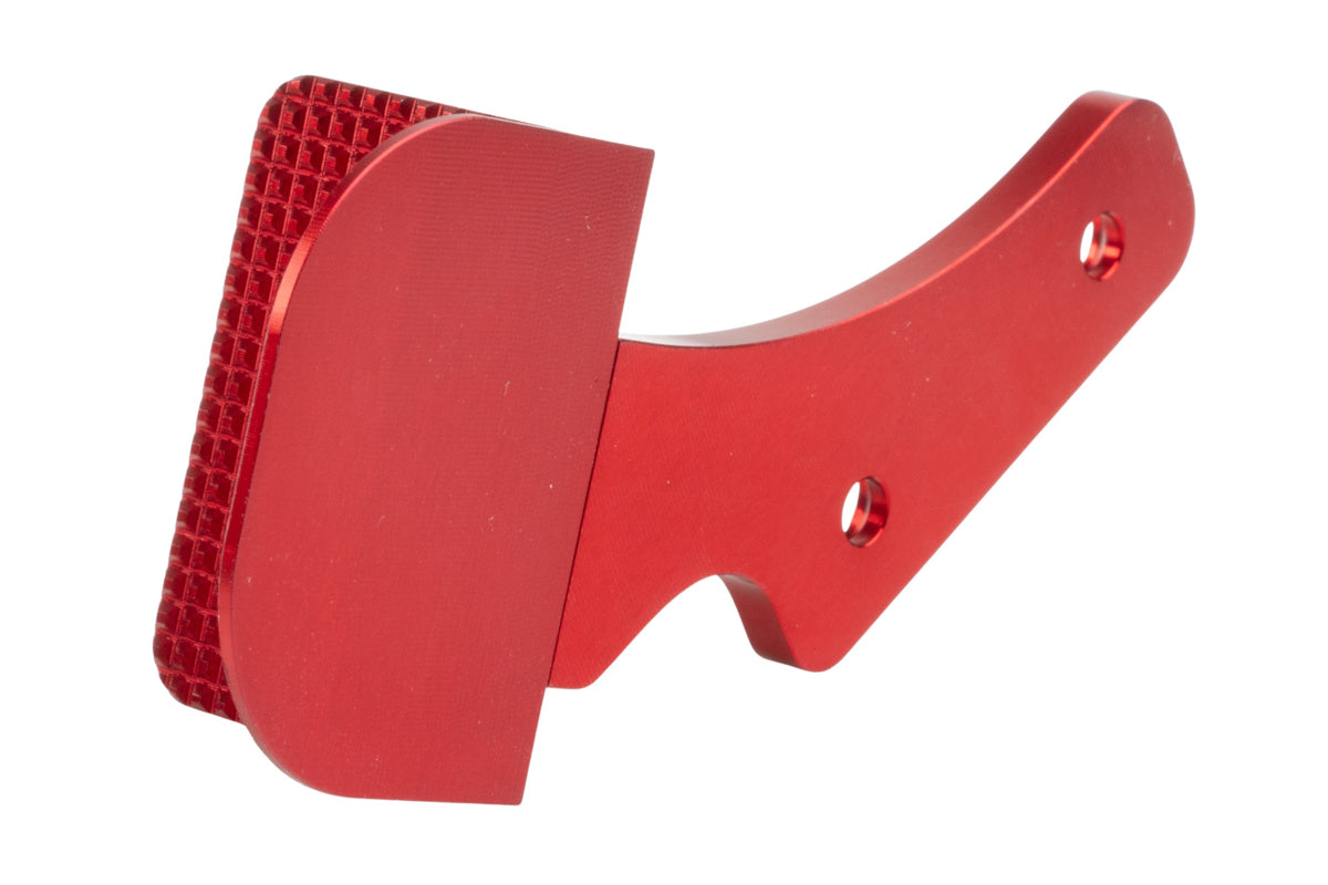 Revanchist Airsoft INF Style Adjustable Thumb Rest V2 For Tokyo Marui Hi Capa GBB Airsoft (Red)