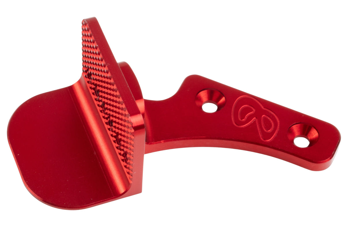Revanchist Airsoft INF Style Adjustable Thumb Rest V2 For Tokyo Marui Hi Capa GBB Airsoft (Red)