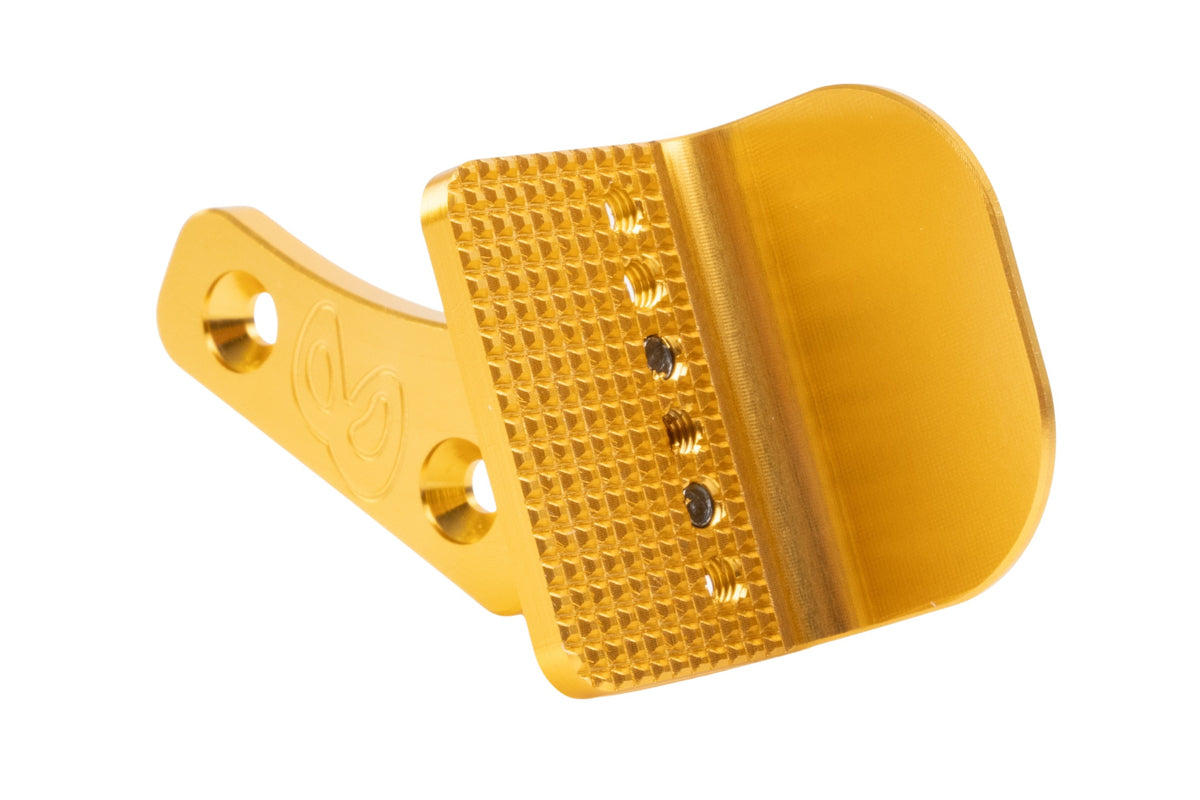 Revanchist Airsoft INF Style Adjustable Thumb Rest V2 For Tokyo Marui Hi Capa GBB Airsoft (Gold)
