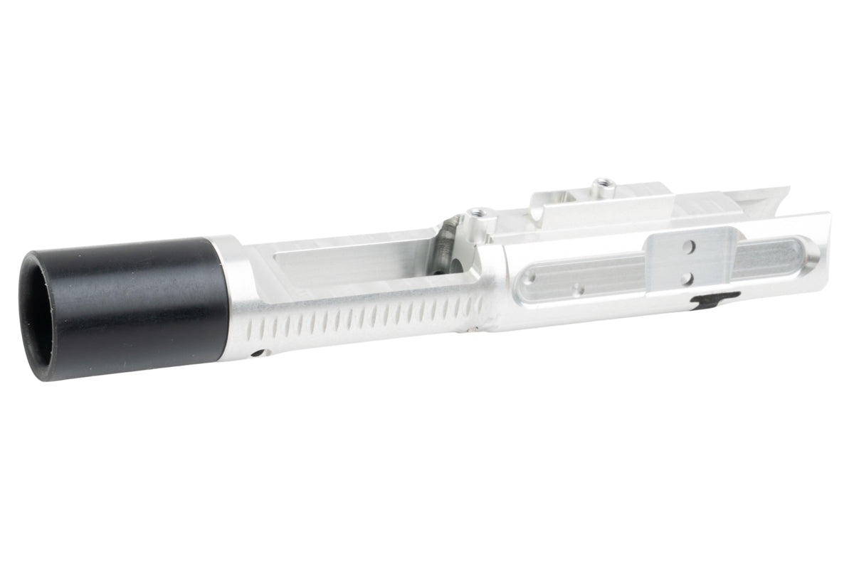 Revanchist Airsoft CNC Aluminum Bolt Carrier for Tokyo Marui MWS/ SAVIA H PCC GBB Airsoft Rifle (Type A/ Silver)
