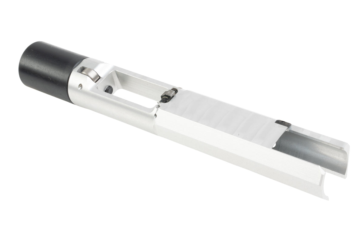 Revanchist Airsoft CNC Aluminum Bolt Carrier for Tokyo Marui MWS/ SAVIA H PCC GBB Airsoft Rifle (Type A/ Silver)