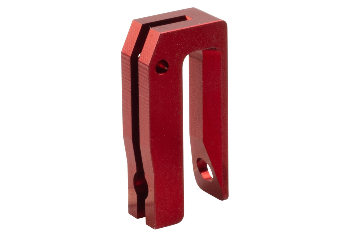 Revanchist Airsoft Aluminum Flat Short Trigger For Hi Capa GBB Airsoft (Type G/ Red)