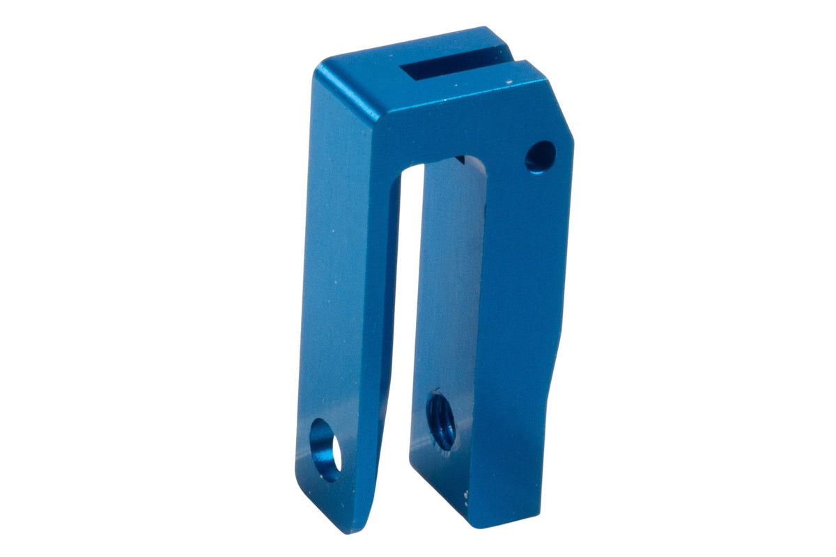 Revanchist Airsoft Aluminum Flat Short Trigger For Hi Capa GBB Airsoft (Type G/ Blue)