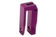 Revanchist Airsoft Aluminum Flat Trigger For Hi Capa GBB Airsoft (Type G/ Purple)