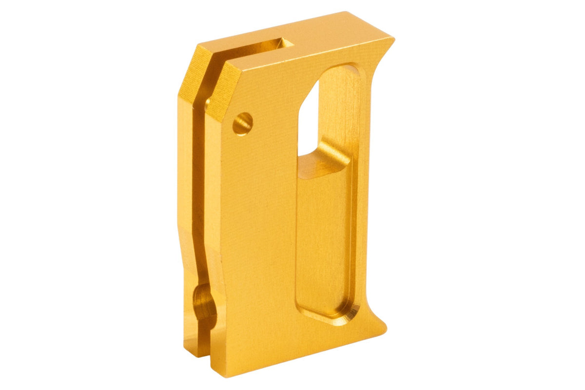 Revanchist Airsoft Aluminum Flat Trigger For Hi Capa GBB Airsoft (Type I/ Gold)