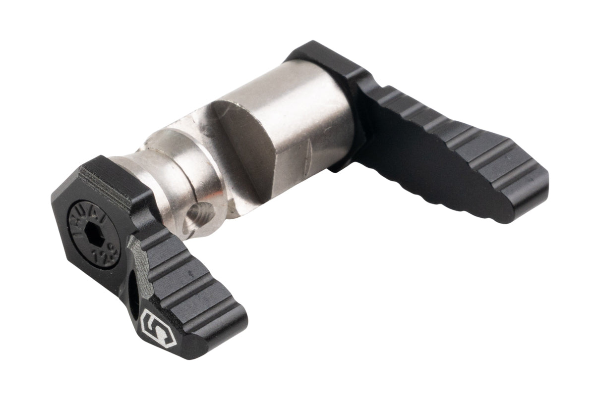 Revanchist Airsoft Stainless Steel 45 Degree Ambidextrous Selector For Tokyo Marui MWS GBB Airsoft Rifle (Type A)