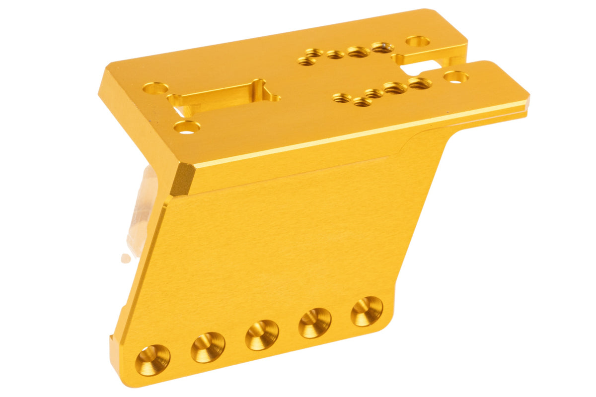 Revanchist CNC Aluminum Holosun 510C Universal Optic Mount for Tokyo Marui Hi Capa GBB Airsoft Pistol (Gold)