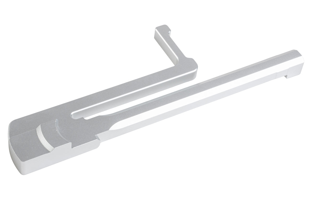 Revanchist Airsoft CNC Aluminum Practical Shooting Side Charging Handle For Tokyo Marui MWS GBB Airsoft (Silver)