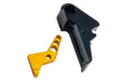 Revanchist Black Flat Trigger w/ Gold Trigger Safety For VFC Walther PDP GBB Airsoft