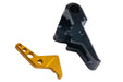 Revanchist Black Flat Trigger w/ Gold Trigger Safety For VFC Walther PDP GBB Airsoft