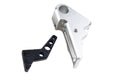 Revanchist Silver Flat Trigger w/ Black Trigger Safety For VFC Walther PDP GBB Airsoft