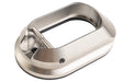 Revanchist Airsoft Stainless Steel LIM Style XL Magwell For Hi Capa GBB Airsoft (Silver)