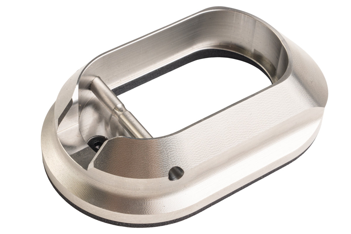 Revanchist Airsoft Stainless Steel LIM Style XL Magwell For Hi Capa GBB Airsoft (Silver)