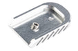 Revanchist Airsoft Aluminum Magazine Base For Tokyo Marui Model 17 V2 Airsoft Magazine (Type A/ Silver)