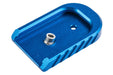 Revanchist Airsoft Aluminum Magazine Base For Tokyo Marui Model 17 V2 Airsoft Magazine (Type A/ Blue)