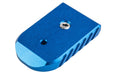 Revanchist Airsoft Aluminum Magazine Base For Tokyo Marui Model 17 V2 Airsoft Magazine (Type A/ Blue)