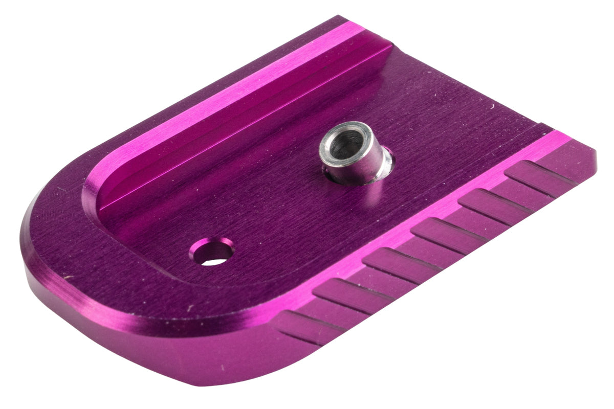 Revanchist Airsoft Aluminum Magazine Base For Tokyo Marui Model 17 V2 Airsoft Magazine (Type A/ Purple)