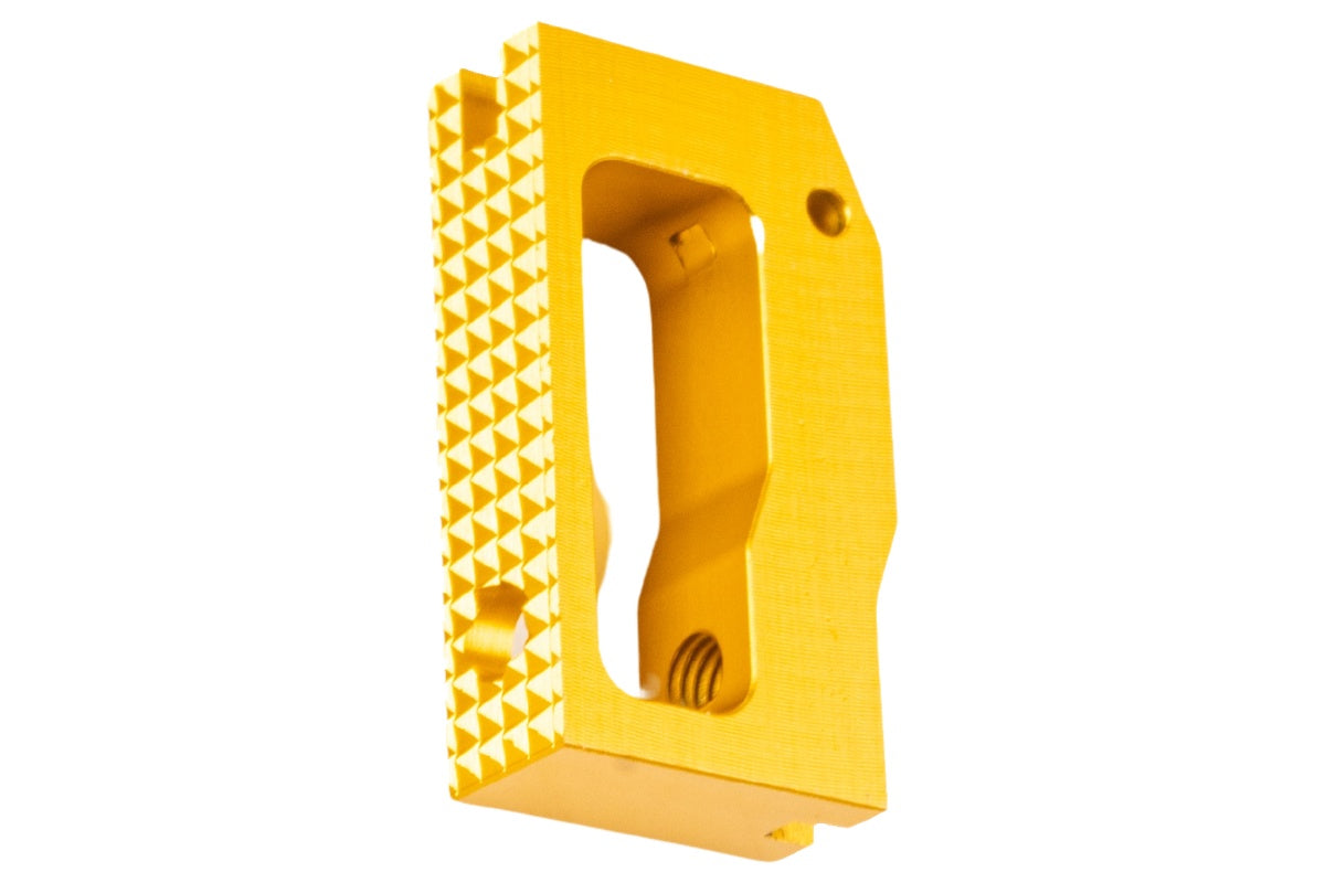 Revanchist Airsoft Aluminum Flat Trigger For Hi Capa GBB (Type K/ Gold)