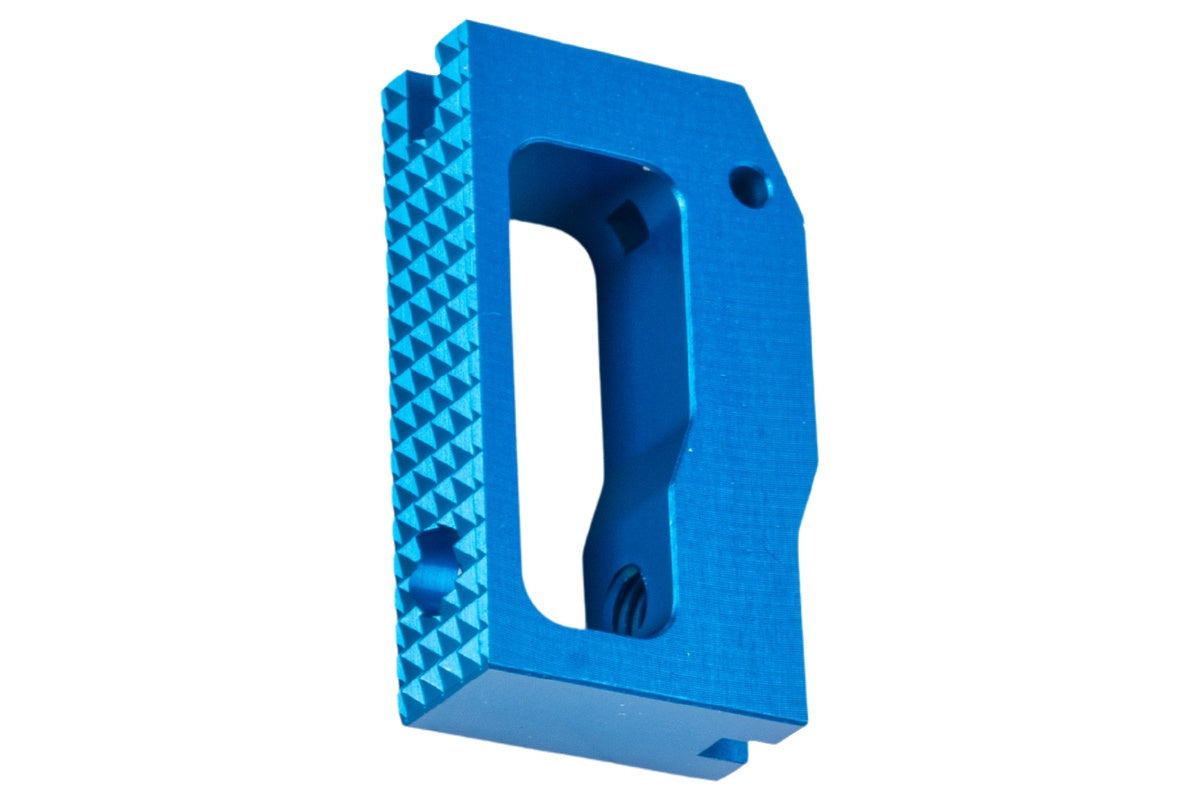 Revanchist Airsoft Aluminum Flat Trigger For Hi Capa GBB (Type K/ Blue)