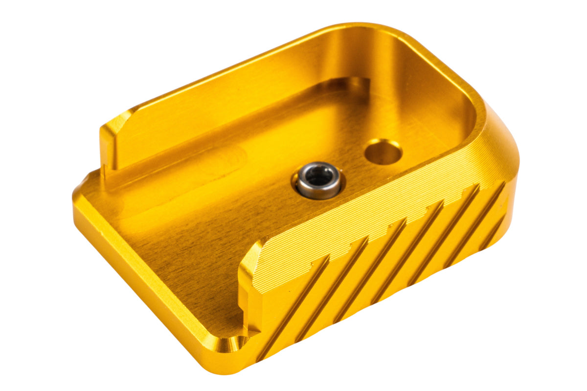 Revanchist Airsoft Aluminum Type C Magazine Base For Hi Capa Airsoft GBB (Gold)