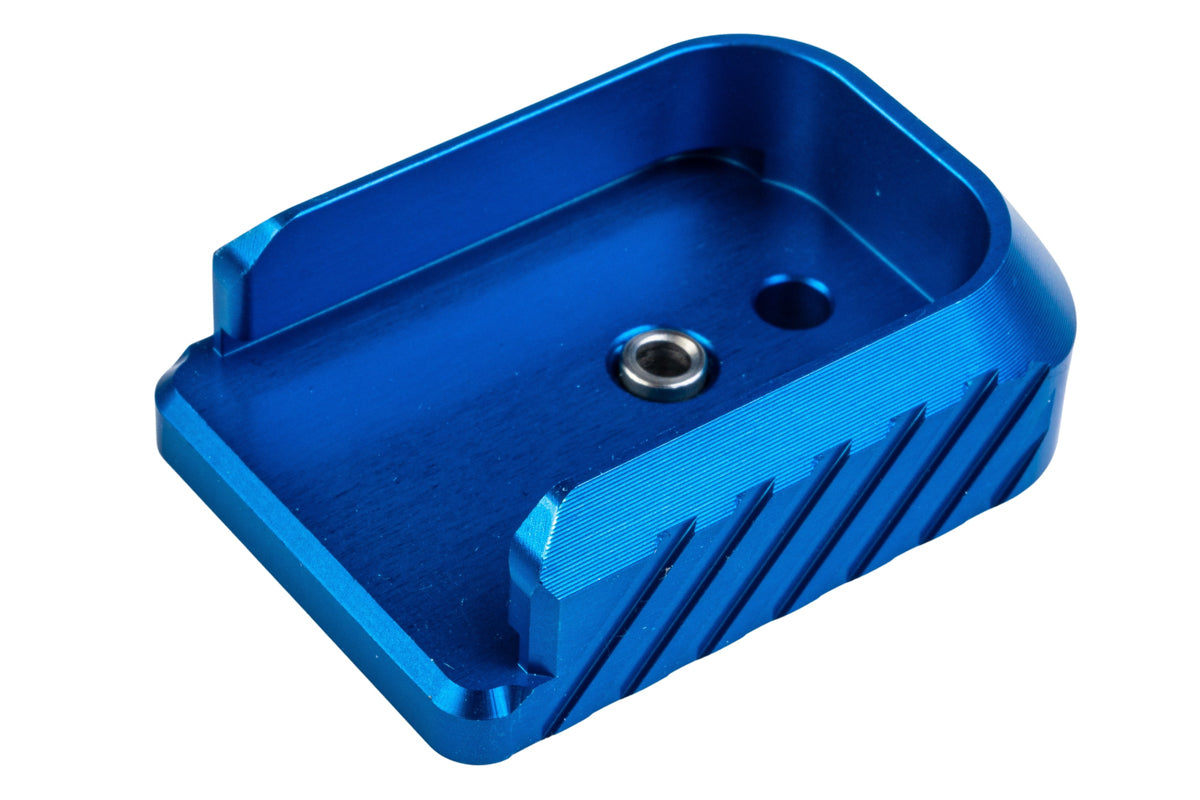 Revanchist Airsoft Aluminum Type C Magazine Base For Hi Capa Airsoft GBB (Blue)
