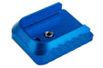 Revanchist Airsoft Aluminum Type C Magazine Base For Hi Capa Airsoft GBB (Blue)