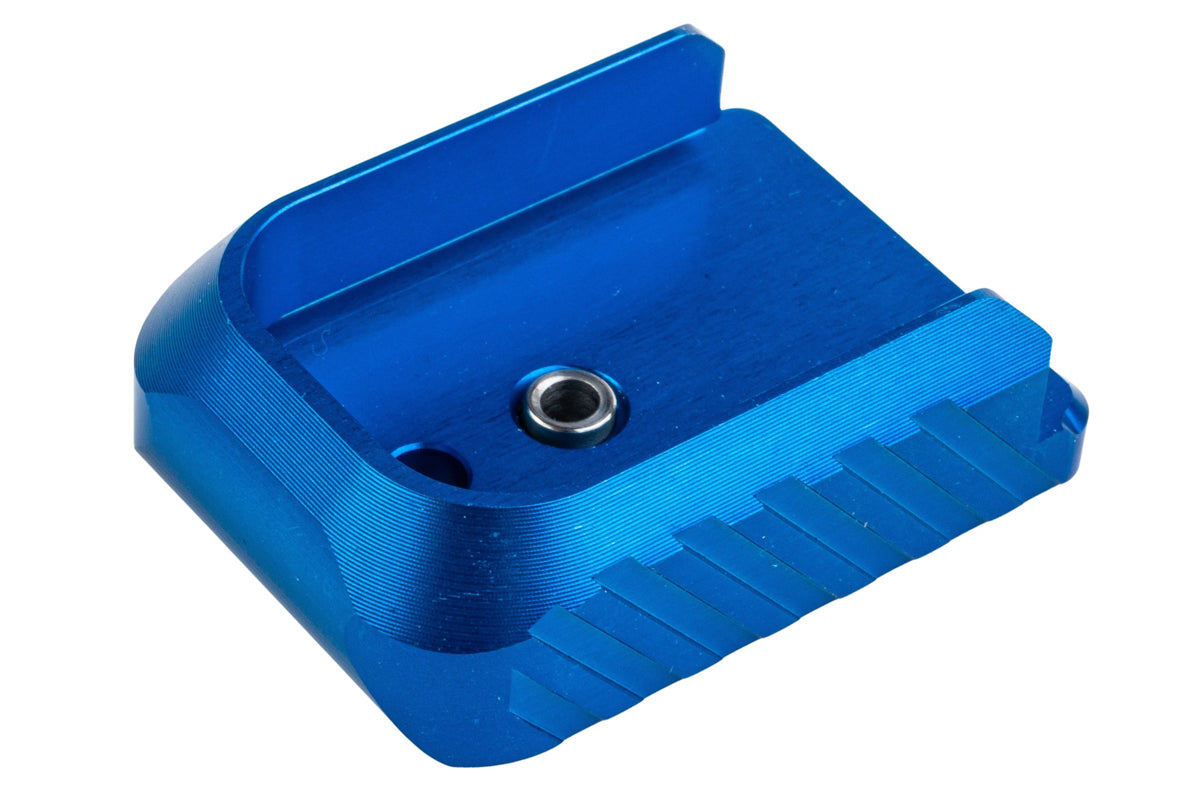 Revanchist Airsoft Aluminum Type C Magazine Base For Hi Capa Airsoft GBB (Blue)