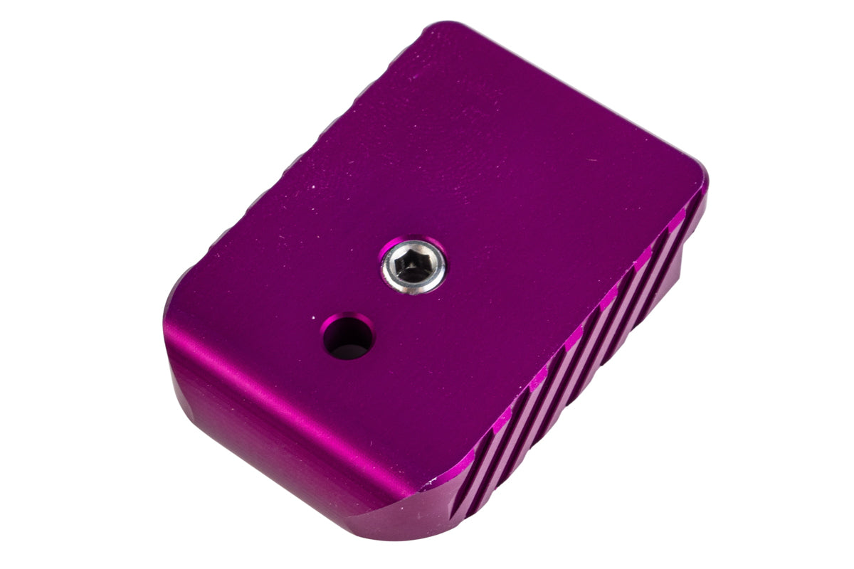 Revanchist Airsoft Aluminum Type C Magazine Base For Hi Capa Airsoft GBB (Purple)