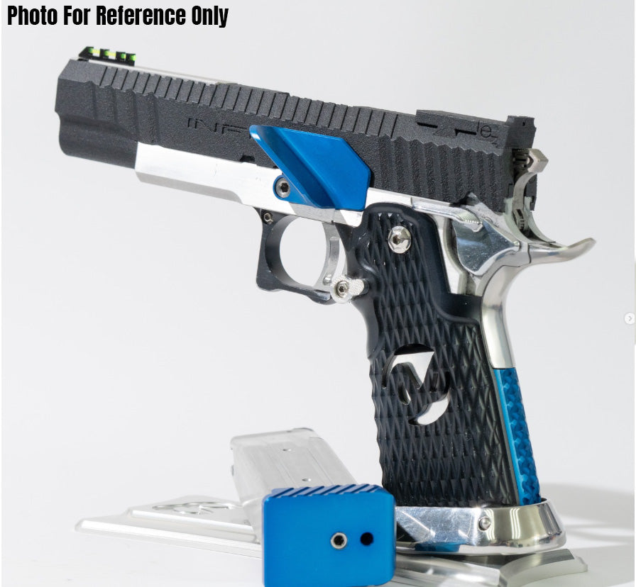 Revanchist Airsoft Aluminum Slide Stop Thumb Rest For Hi Capa GBB Airsoft