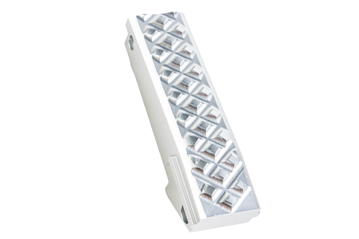 Revanchist Airsoft Type A Spring Housing for Hi Capa Airsoft Pistol Aluminum Grip (Silver)