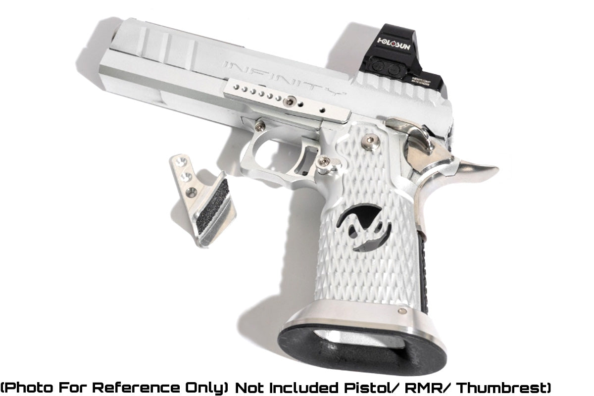Revanchist Airsoft Aluminum Thumbrest Adaptor For Tokyo Marui Hi Capa GBB Airsoft