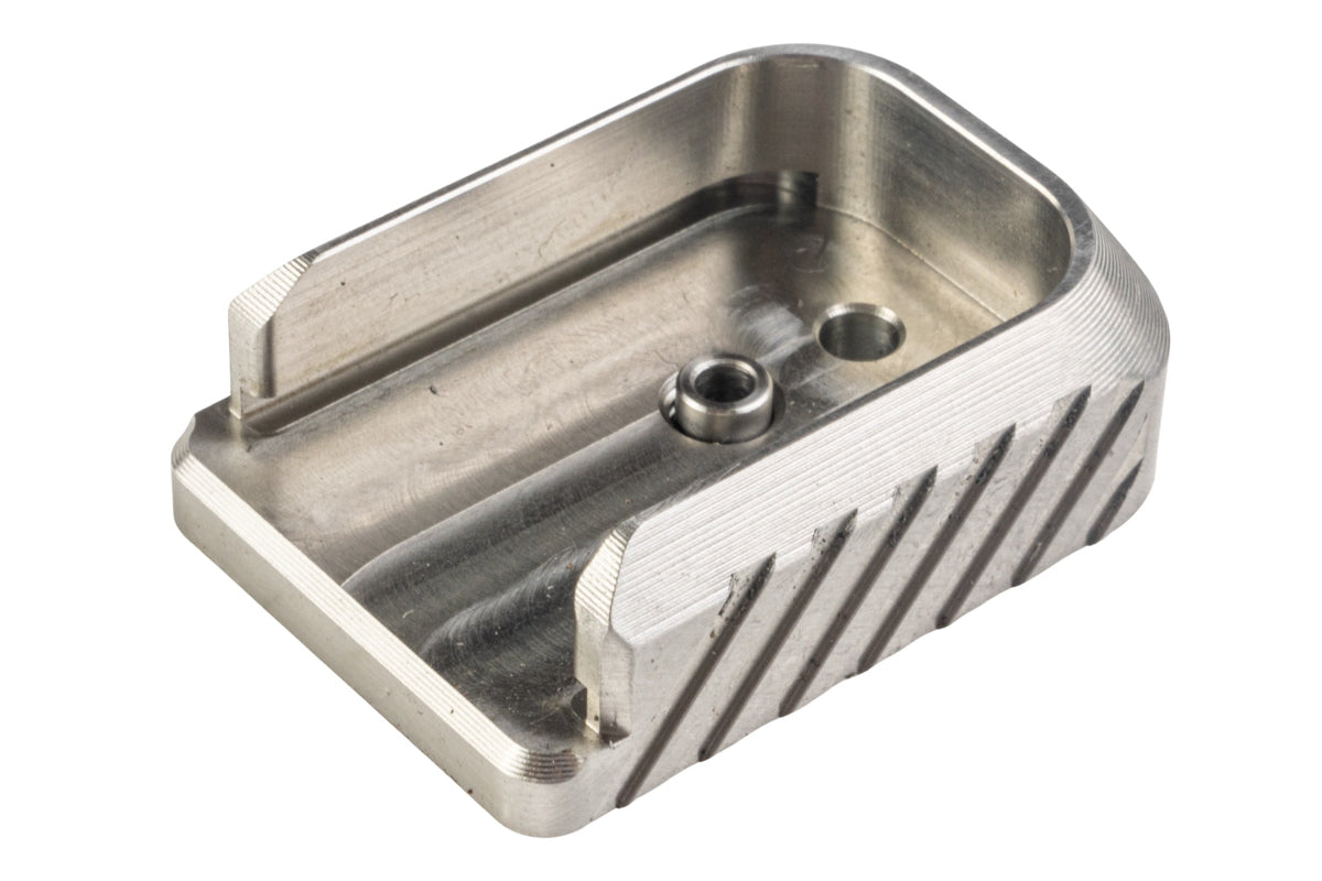 Revanchist Airsoft Stainless Steel Magazine Base For Tokyo Marui Hi Capa GBB (Type C)
