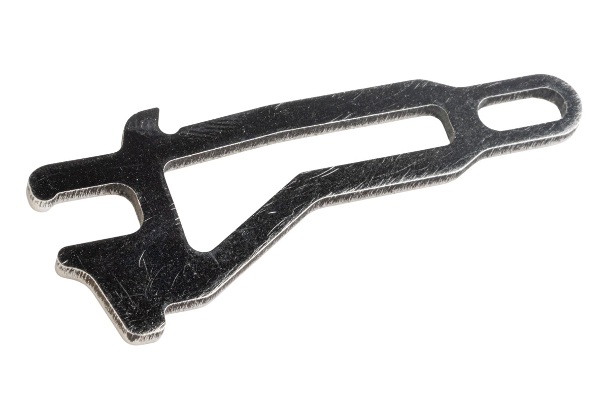 Revanchist Airsoft Stainless Steel Ultra Lightweight Bolt Stop Plate V3 For Tokyo Marui M4 MWS