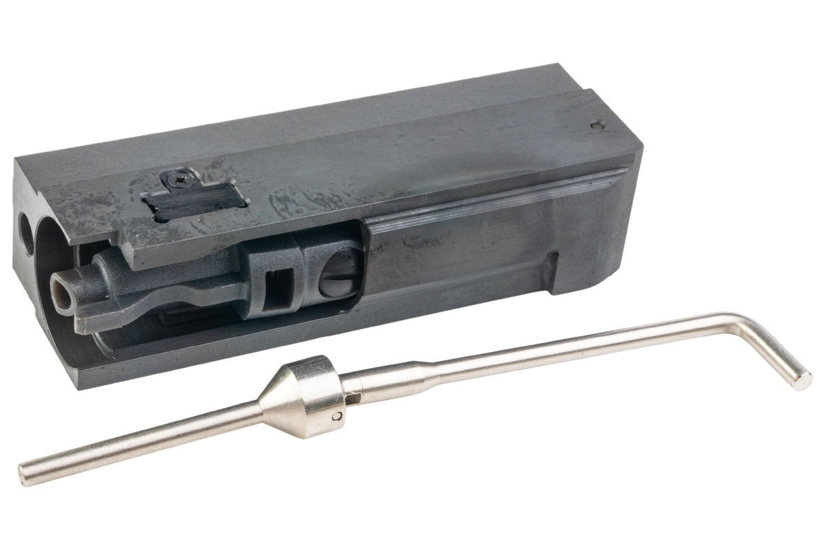 RA Tech CNC Steel Bolt Carrier w/ Magnetic Locking NPAS Plastic Loading Nozzle For WE SCAR L V3 GBB