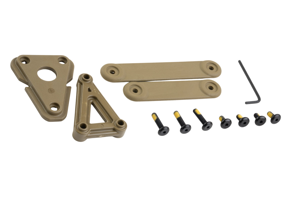 Alien Gear Rapid Force Dynamic Drop Leg w/ Locking Belt Slide, Standard Strap & Buckle (Tan)