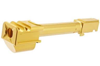 RGW Sparc V2-G5 Compensator w/14mm CCW Threaded ARC9 Outer Barrel For VFC Glock 17 Gen 5 GBB Pistol Airsoft (Gold)