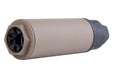 RGW Aluminum 6 inch MDX Suppressor (14mm CCW/ Cerakote DE)