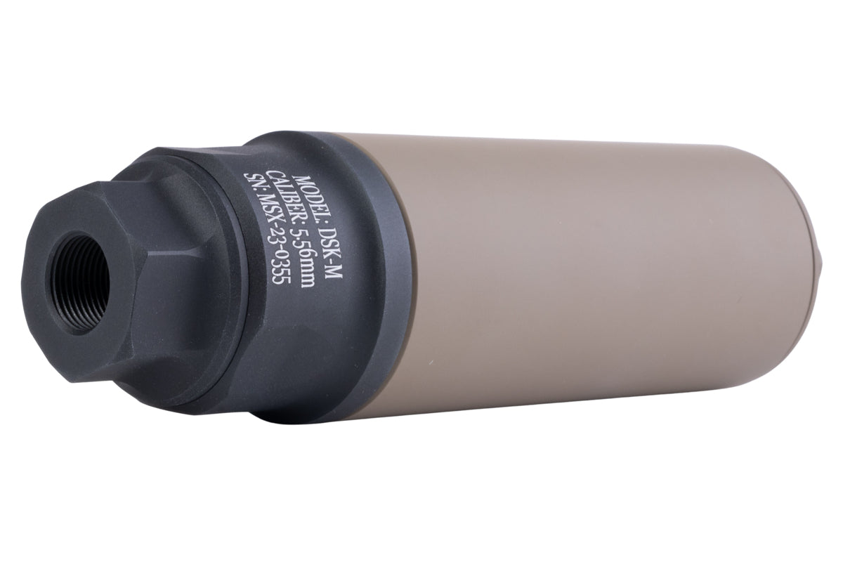 RGW Aluminum 6 inch MDX Suppressor (14mm CCW/ Cerakote DE)