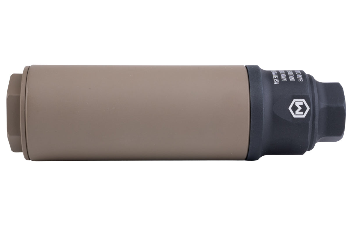 RGW Aluminum 6 inch MDX Suppressor (14mm CCW/ Cerakote DE)