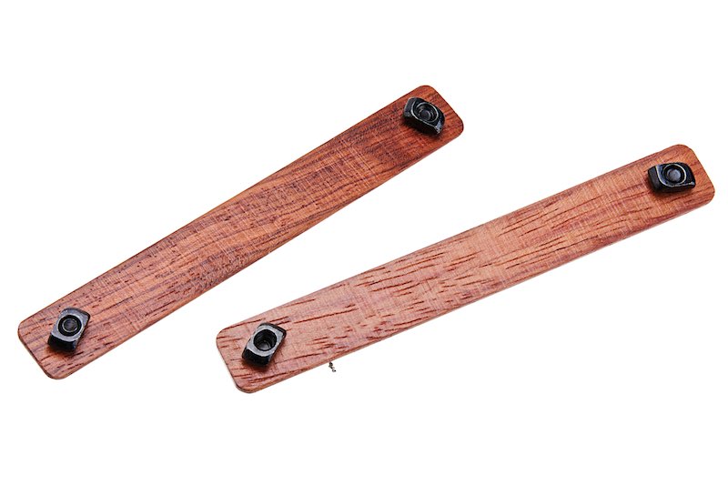 RJ Creations Wooden M-Lok Rail Cover (Long -3 Slot, 2pcs)