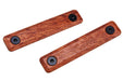 RJ Creations Wooden M-Lok Rail Cover (Short -2 Slot/ 2pcs)