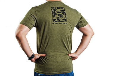 Ronin Tactics 'Vintage' T-Shirt (OD Green/ M)