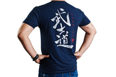 Ronin Tactics 'Bushido' T-Shirt (Navy Blue/ M)