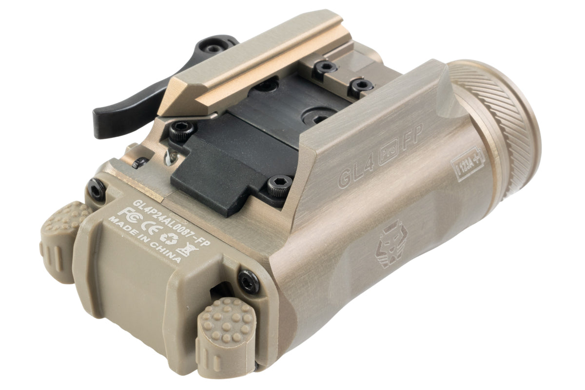 Rovyvon GL4 Pro FP Rail Mounted Laser / Light Combo Aiming Device (LE/MIL) - Tan