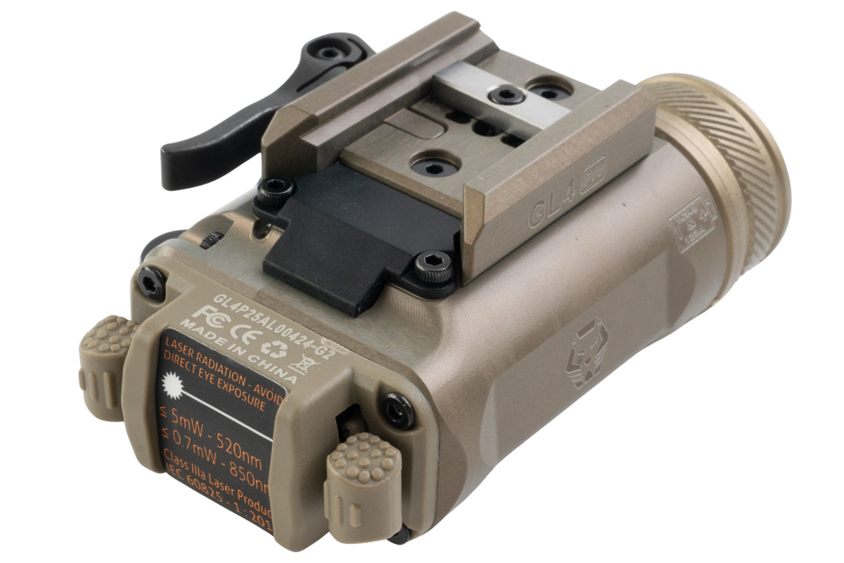 Rovyvon GL4 Pro Rail Mounted Laser / Light Combo Aiming Device (Facelift Ver./ Tan)