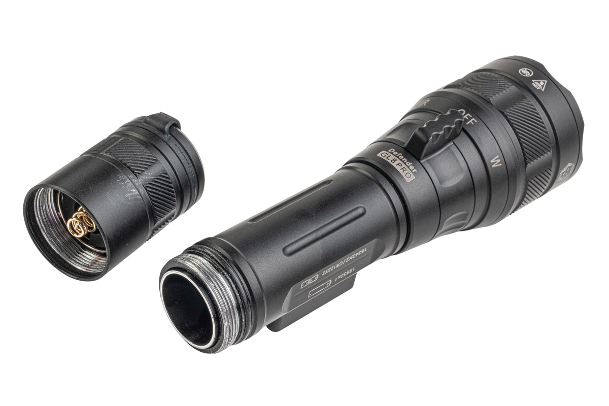 Rovyvon GL8 Pro Tactical Flashlight w/ QD picatinny Mount
