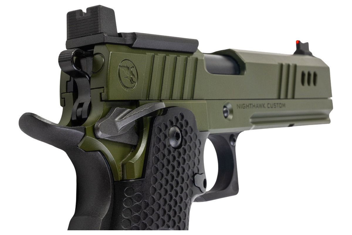RWA Nighthawk Custom BDS9 OD Green GBB Airsoft Pistol