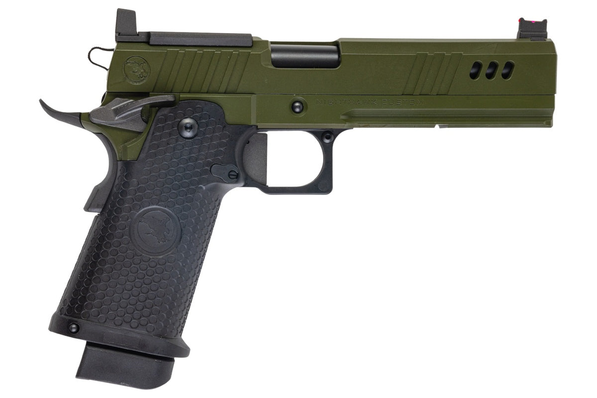 RWA Nighthawk Custom BDS9 OD Green GBB Airsoft Pistol
