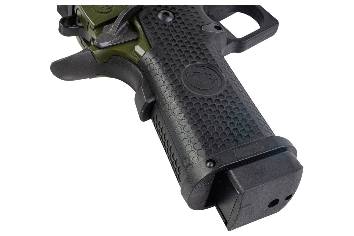 RWA Nighthawk Custom BDS9 OD Green GBB Airsoft Pistol