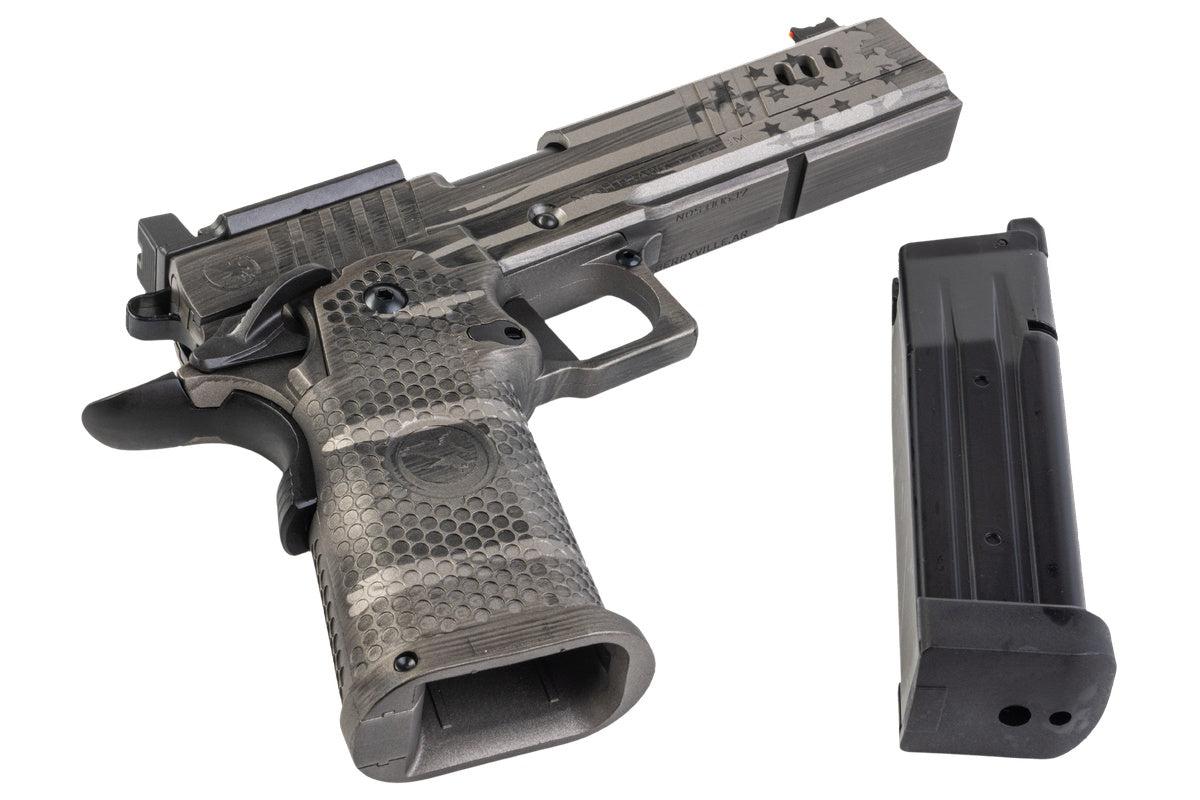 RWA Nighthawk Custom BDS9 GBB Airsoft Pistol (Cerakote - Patriot)